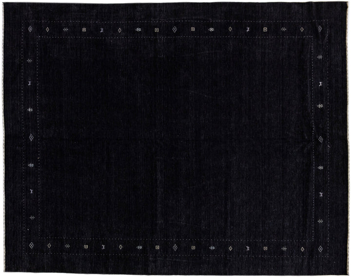 Modern Gabbeh Wool Rug 12 X 15