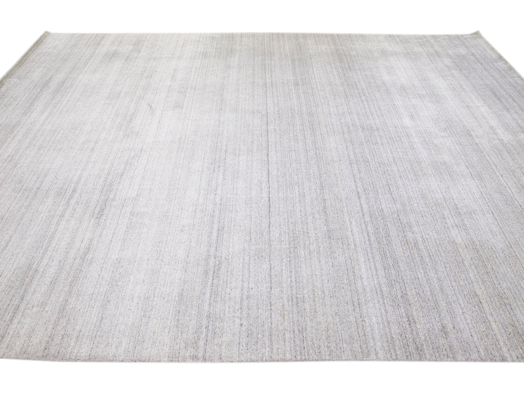 Modern Gabbeh Wool Rug 9 X 11