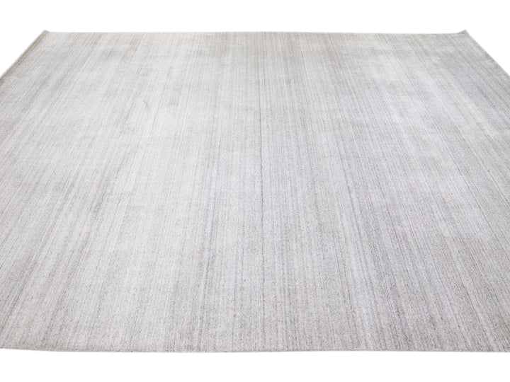 Modern Gabbeh Wool Rug 9 X 11