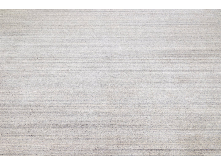 Modern Gabbeh Wool Rug 9 X 11