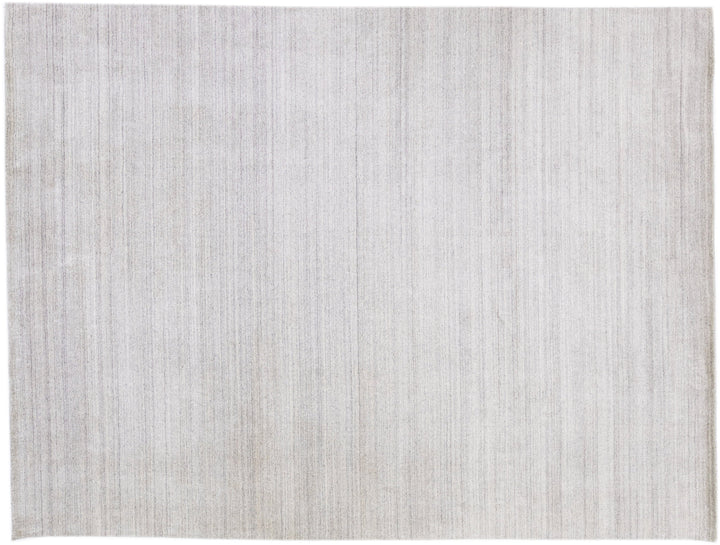 Modern Gabbeh Wool Rug 9 X 11