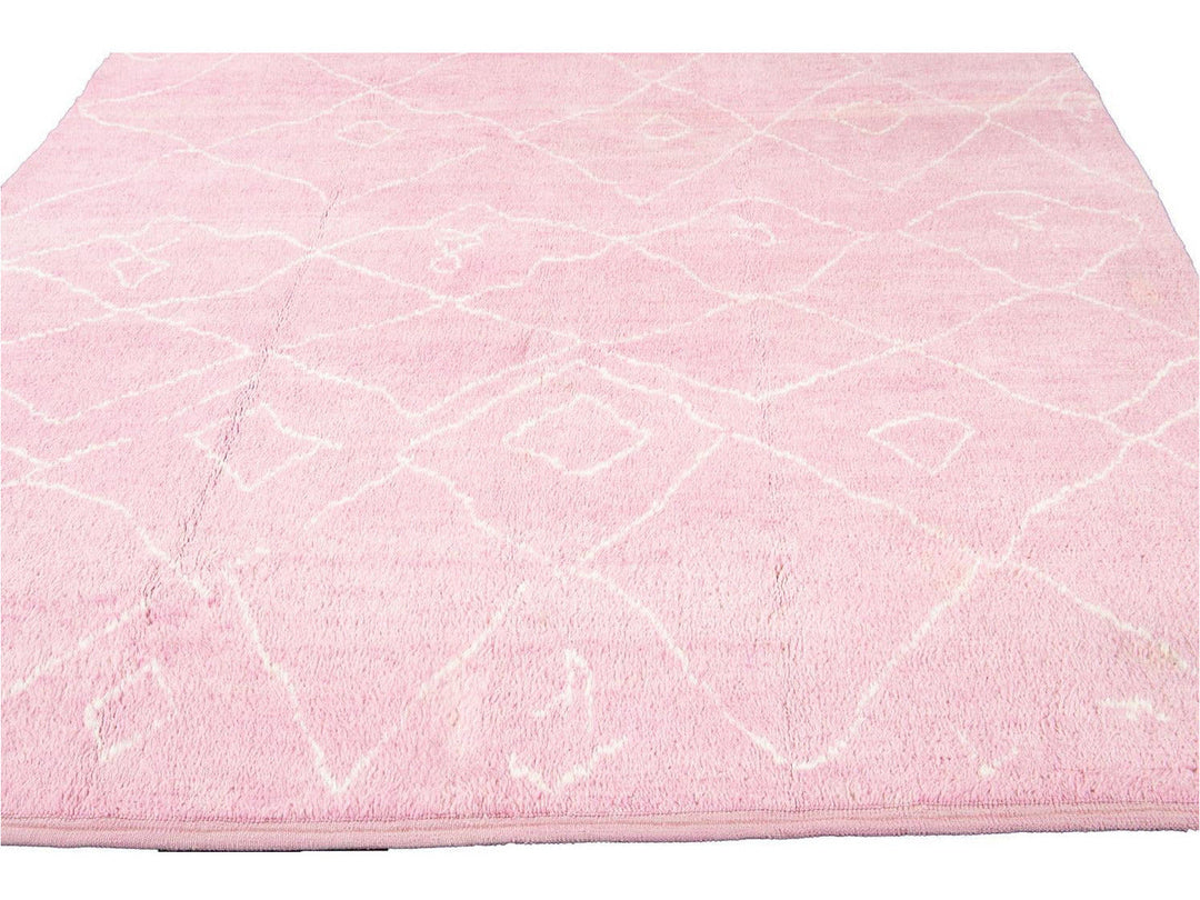 Modern Moroccan Style Wool Rug 8 X 11