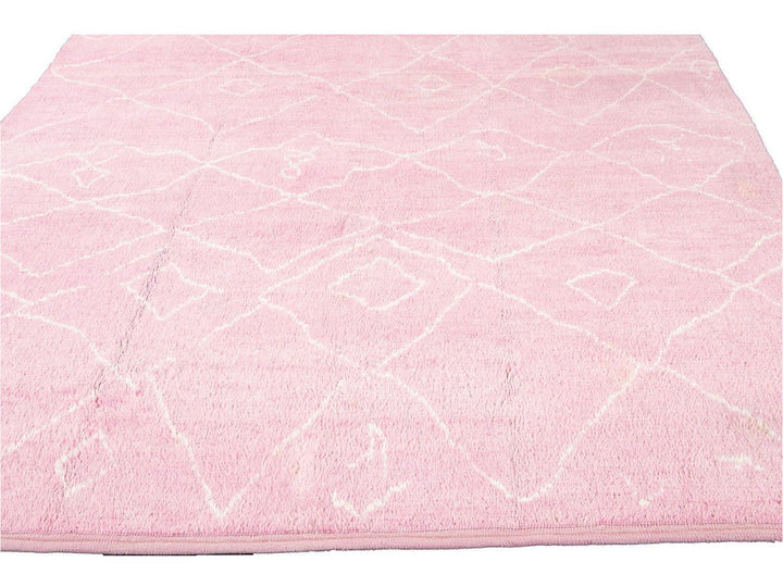 Modern Moroccan Style Wool Rug 8 X 11