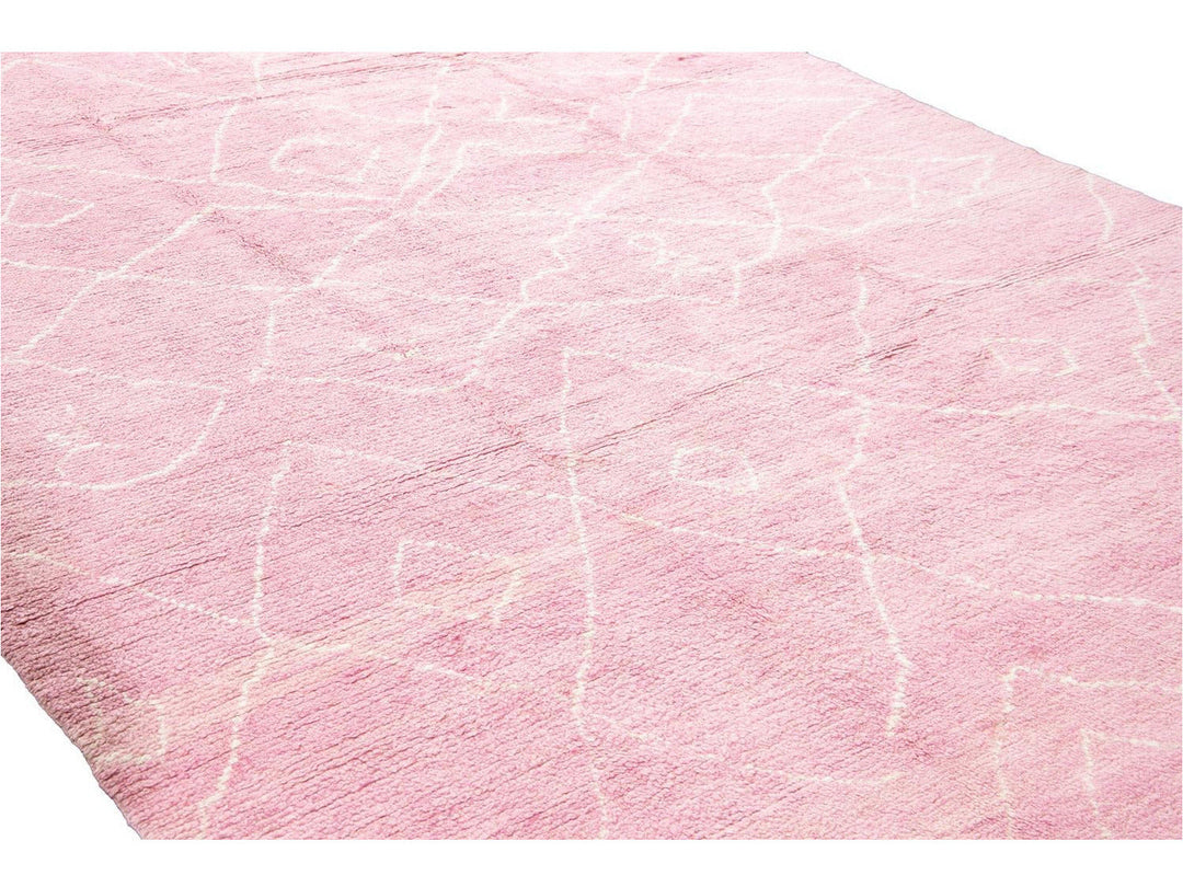 Modern Moroccan Style Wool Rug 8 X 11