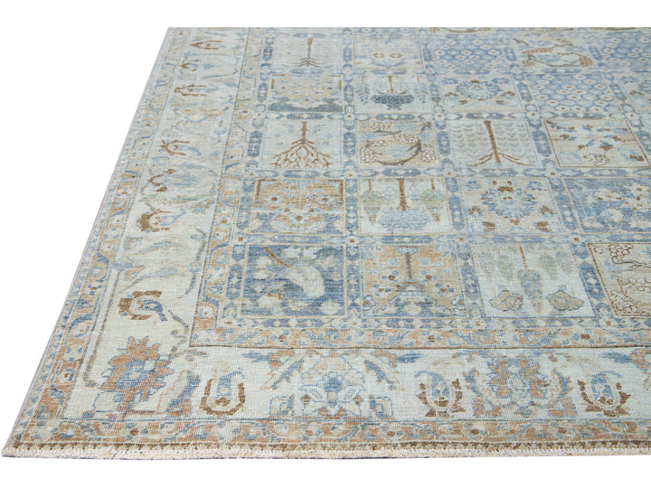 Antique Tabriz Wool Rug 8 X 12