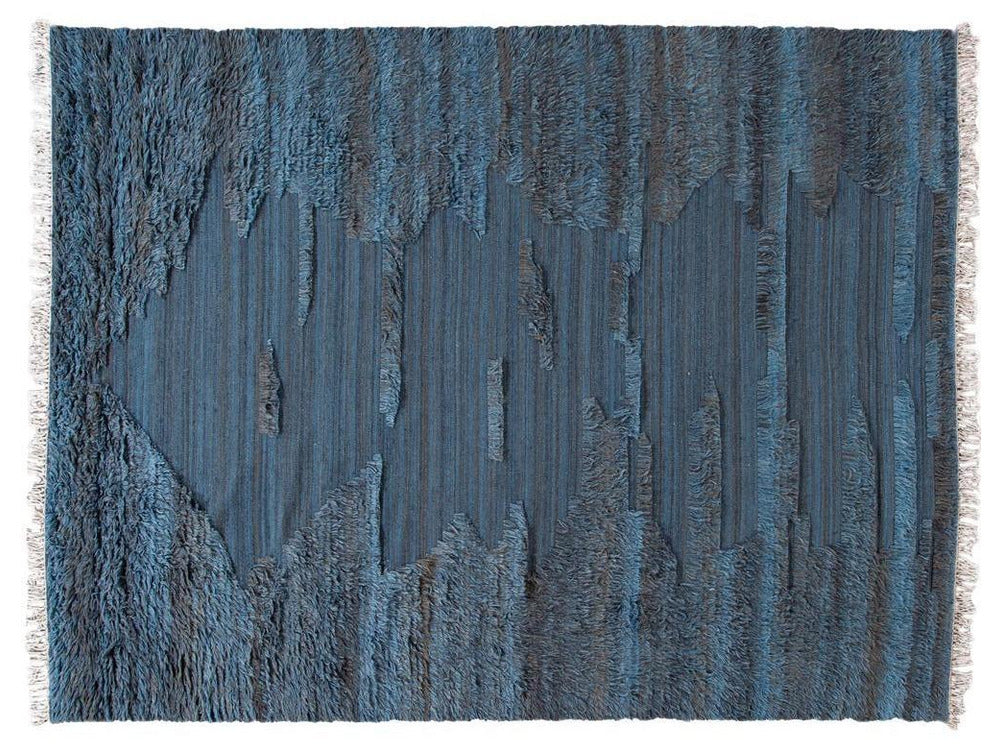 Modern Moroccan Berber Wool Rug 9 X 12