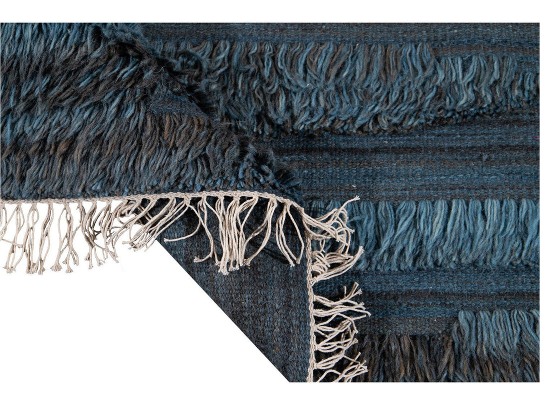 Modern Moroccan Berber Wool Rug 9 X 12