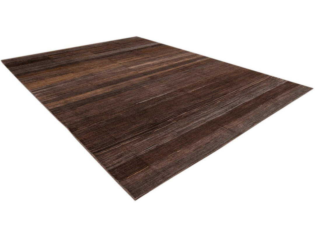 Modern Moroccan-Style Wool Rug 10 X 14