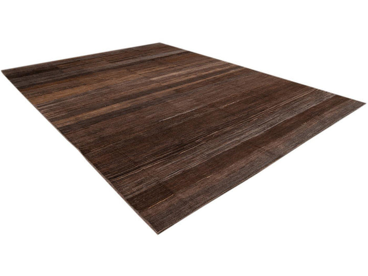 Modern Moroccan-Style Wool Rug 10 X 14