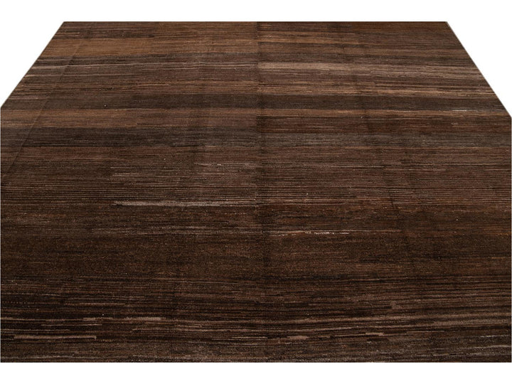Modern Moroccan-Style Wool Rug 10 X 14