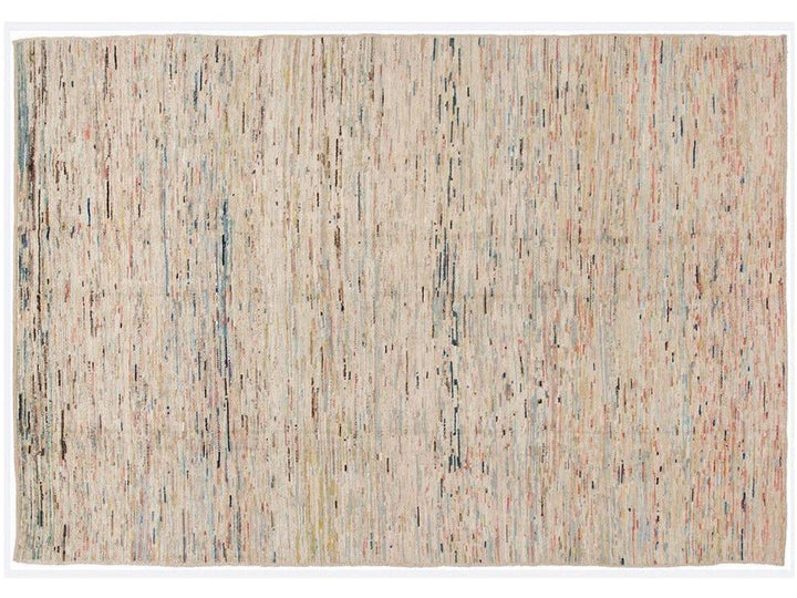 Modern Moroccan-Style Wool Rug 8 X 11
