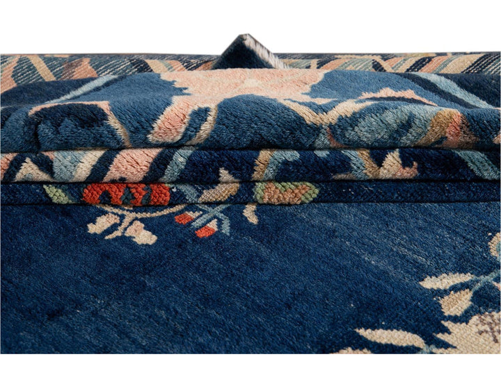 Antique Art Deco Chinese Peking Wool Rug 10' x 13'