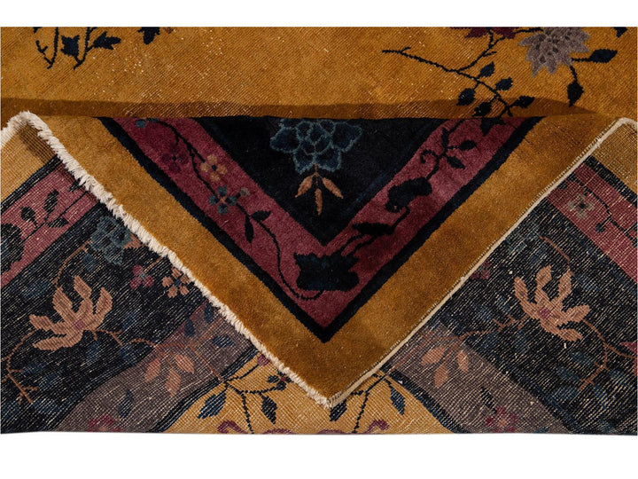 Antique Art Deco Chinese Rug 9 X 11