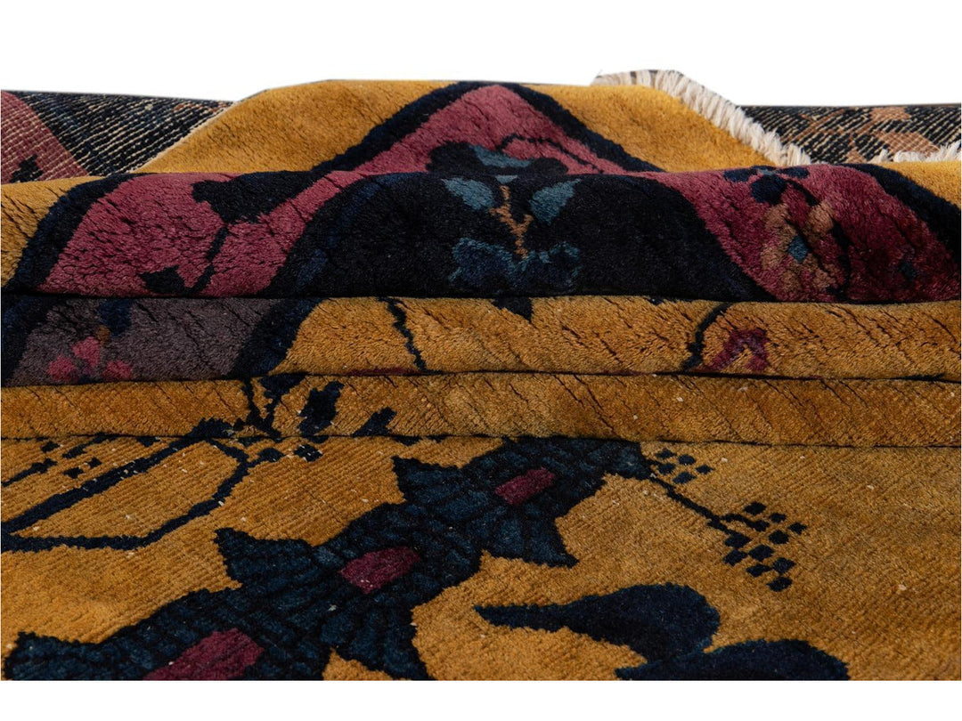 Antique Art Deco Chinese Rug 9 X 11