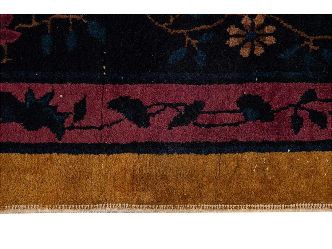 Antique Art Deco Chinese Rug 9 X 11