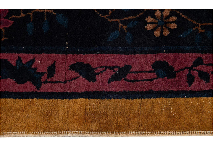 Antique Art Deco Chinese Rug 9 X 11