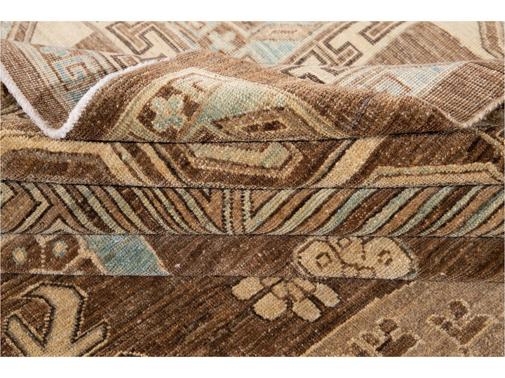 Modern Khotan Wool Rug 9 X 12