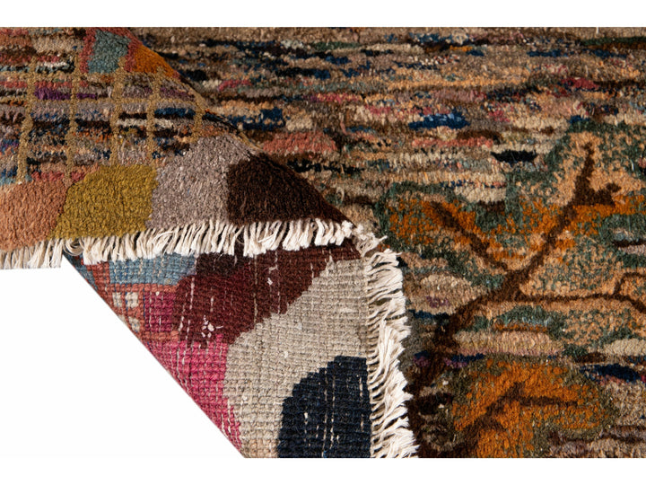 Vintage Deco Chinese Wool Rug 6 X 9