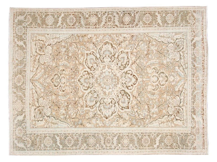 Antique Heriz Persian Wool Rug 9 X 13