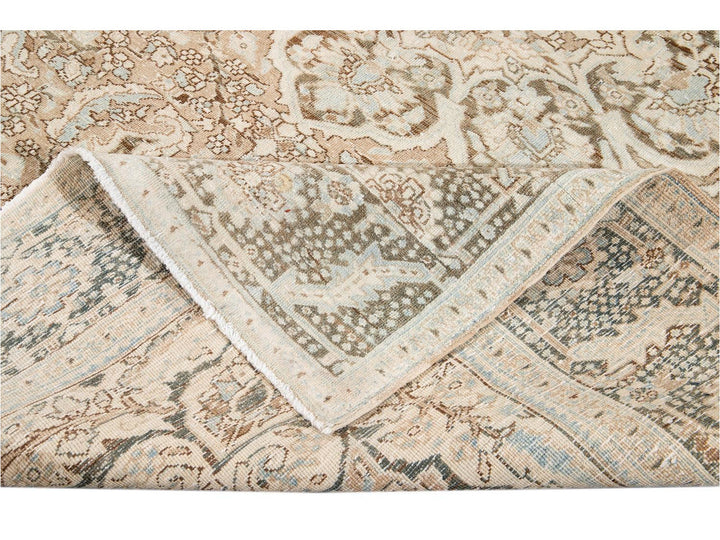 Antique Heriz Persian Wool Rug 9 X 13
