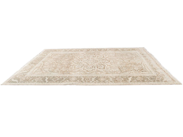 Antique Heriz Persian Wool Rug 9 X 13
