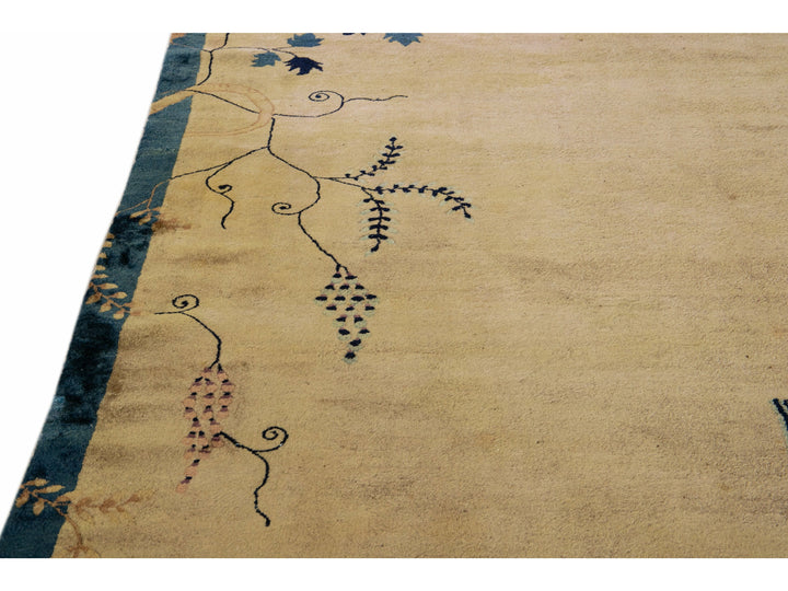 Antique Peking Chinese Rug 8 X 15