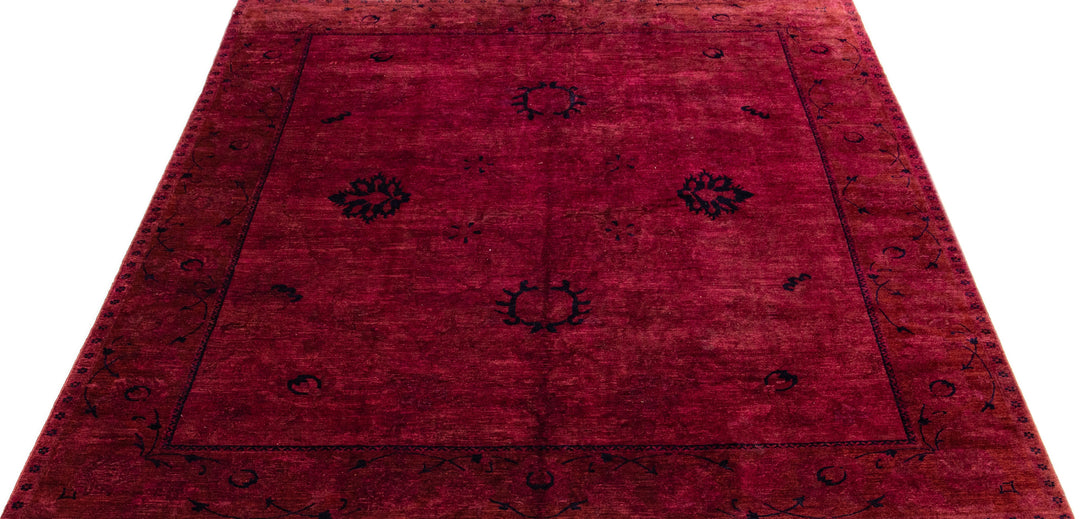 Modern Overdyed Wool Rug 12 X 15