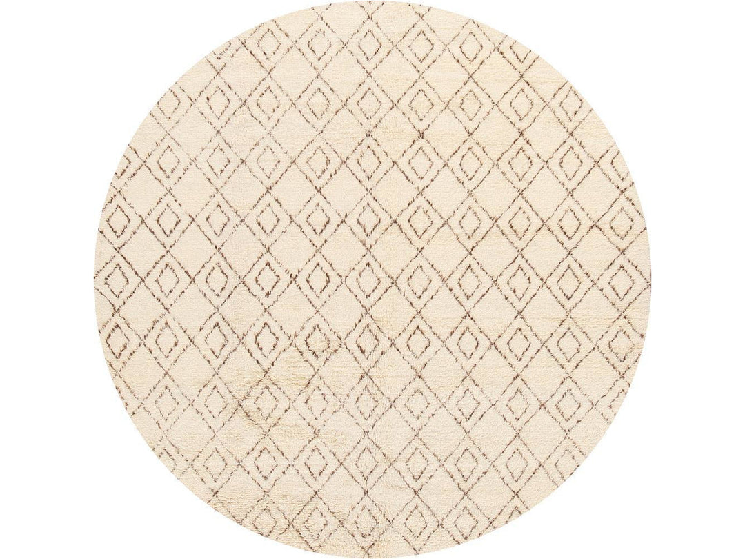 Modern Moroccan Style Wool Rug 9 X 12