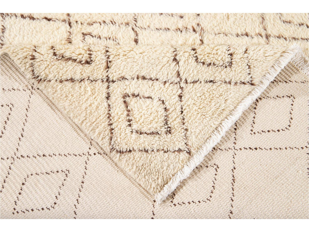 Modern Moroccan Style Wool Rug 9 X 12