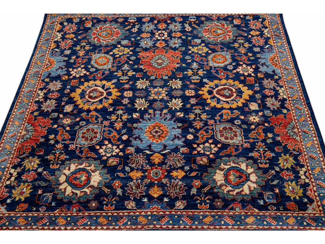 Modern Bidjar Wool Rug 5 X 5