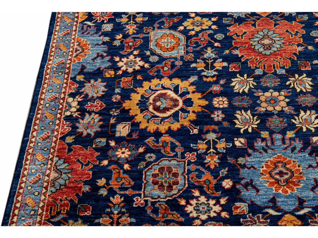 Modern Bidjar Wool Rug 5 X 5