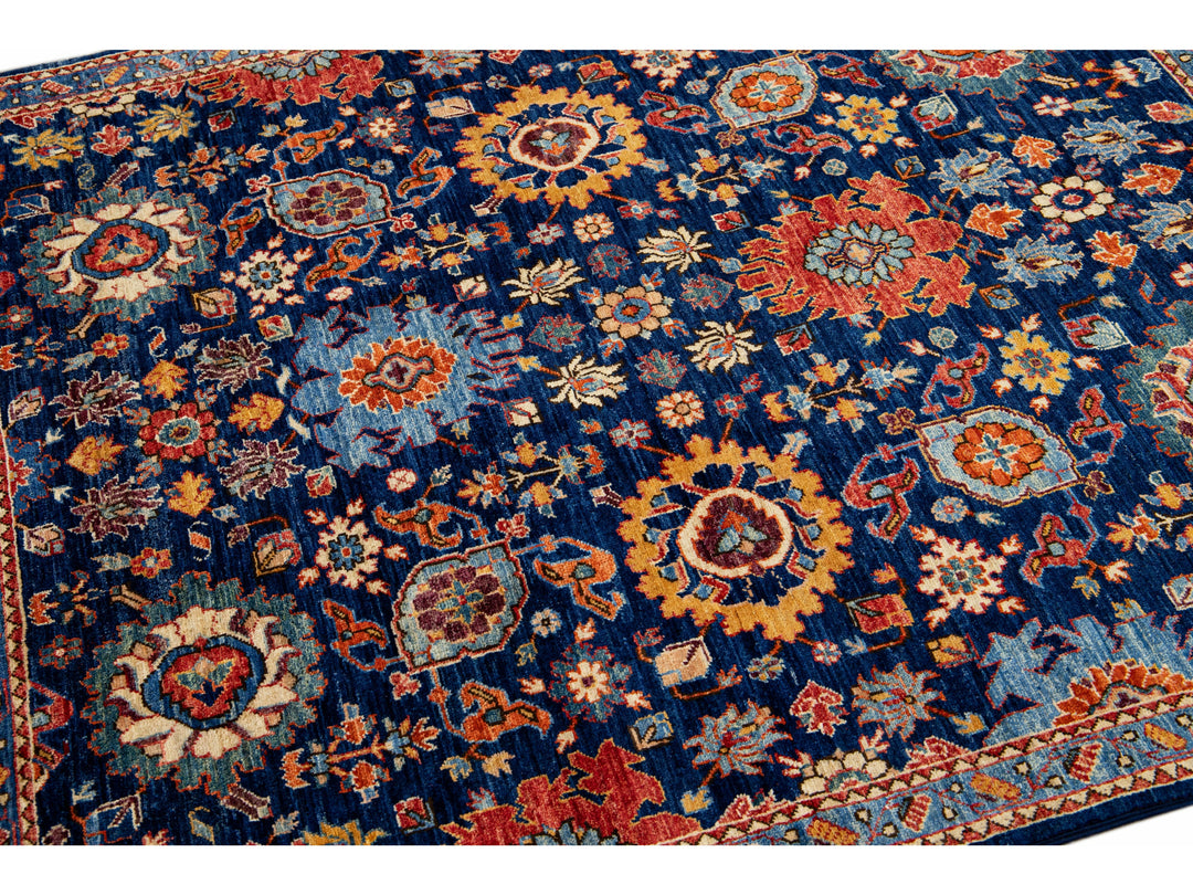 Modern Bidjar Wool Rug 5 X 5