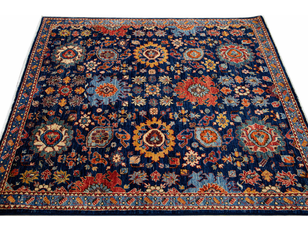 Modern Bidjar Wool Rug 5 X 5