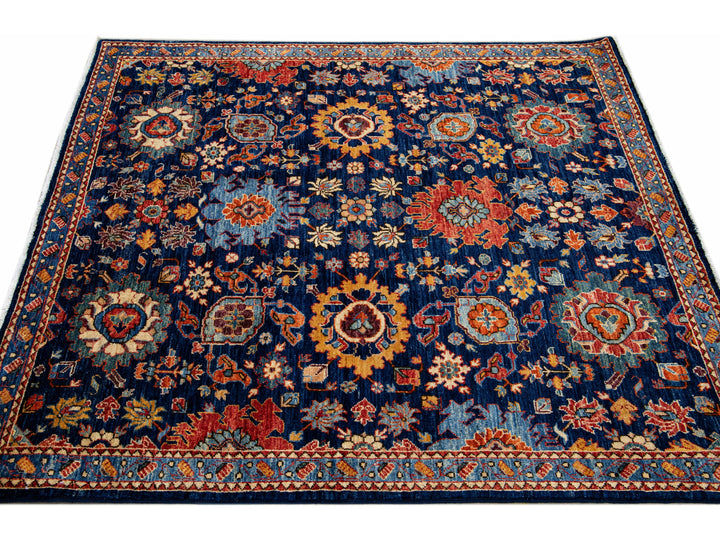Modern Bidjar Wool Rug 5 X 5