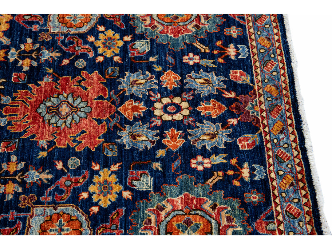 Modern Bidjar Wool Rug 5 X 5