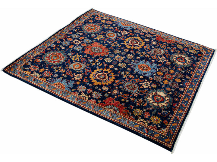 Modern Bidjar Wool Rug 5 X 5