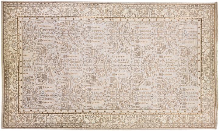 Modern Turkish Oushak Wool Rug 12 X 20