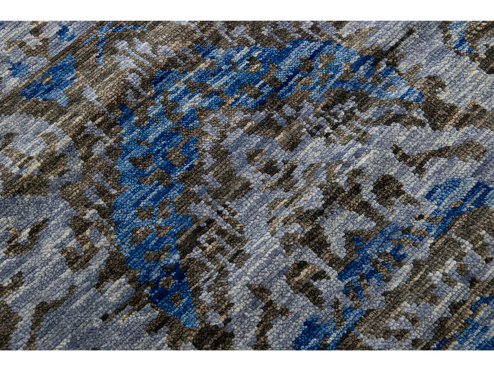 Transitional Indian Wool Rug 12 X 15