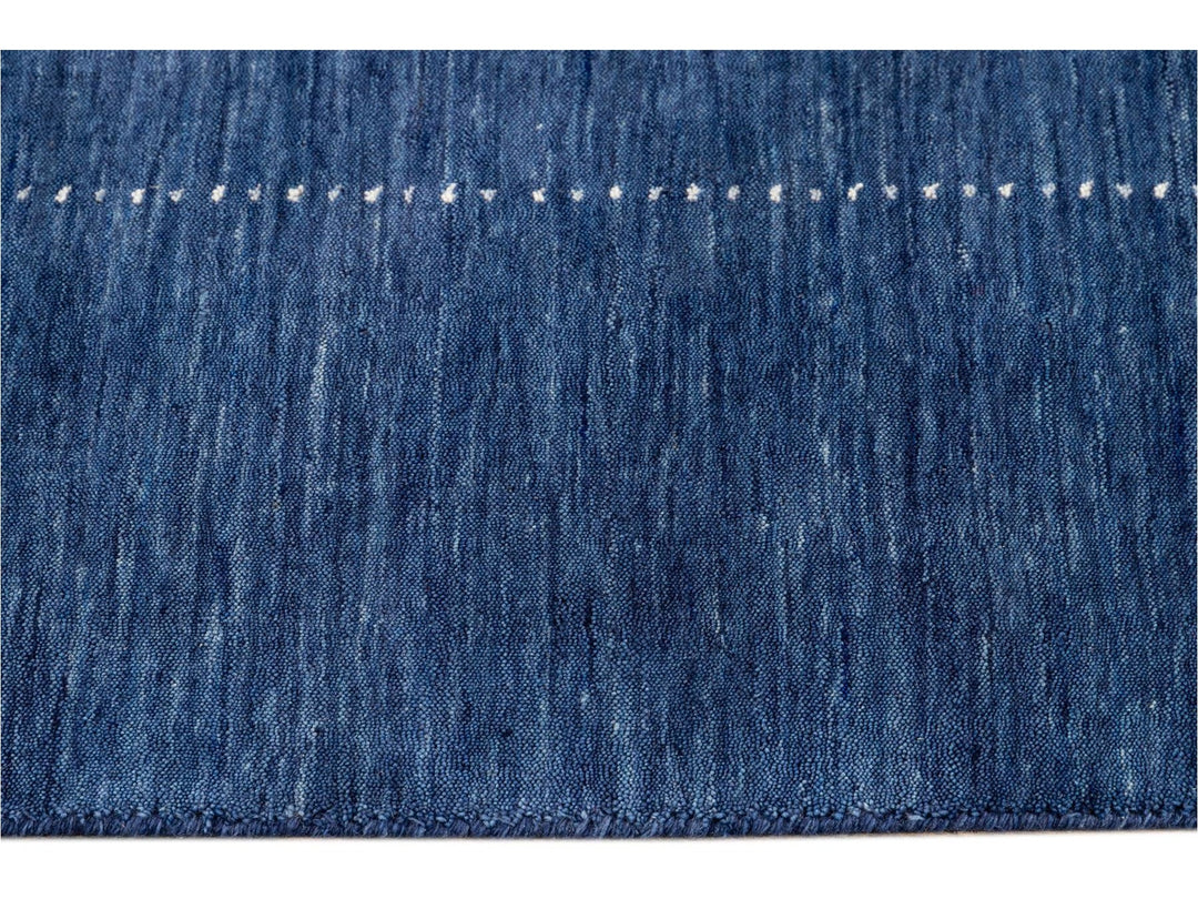 Modern Gabbeh Wool Rug 9 X 12