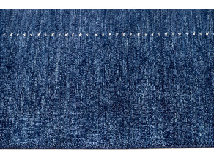 Modern Gabbeh Wool Rug 9 X 12