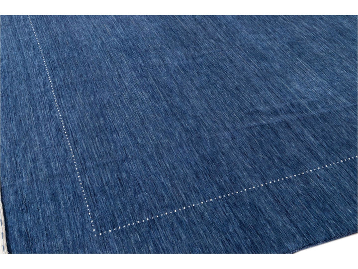 Modern Gabbeh Wool Rug 9 X 12