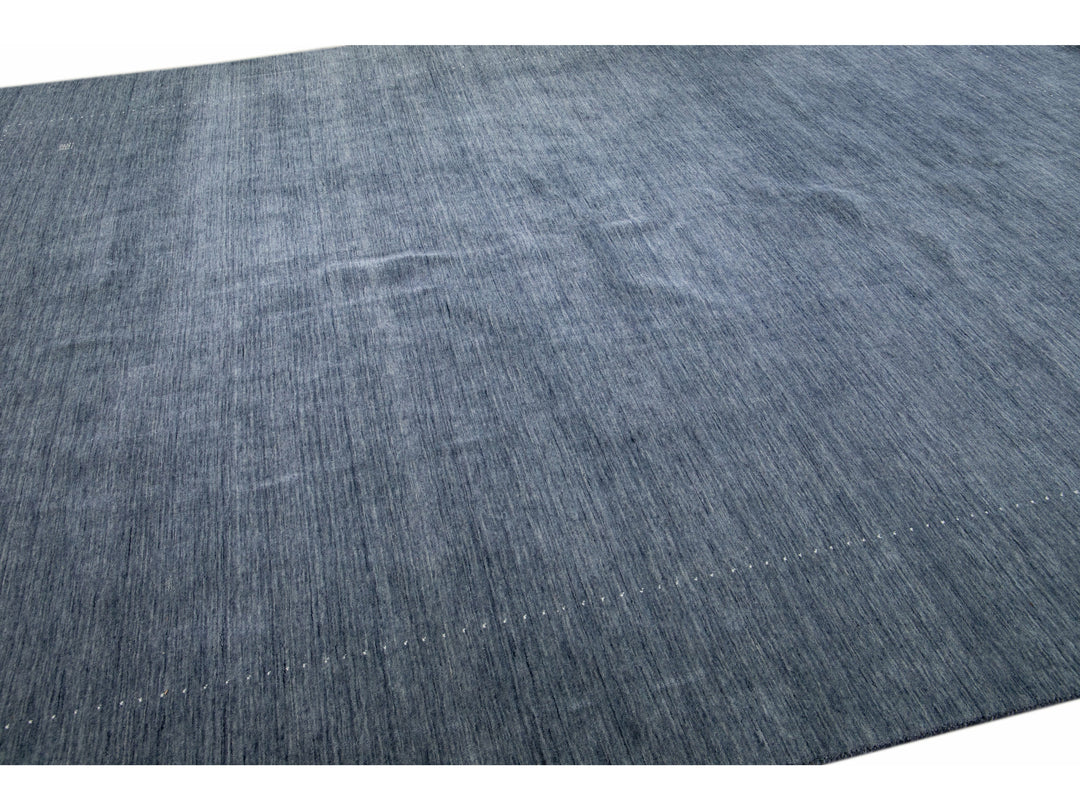Modern Gabbeh Wool Rug 10 X 14