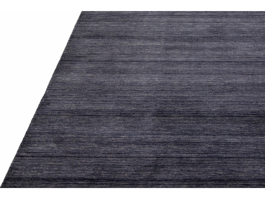 Modern Gabbeh Wool Rug 9 X 12