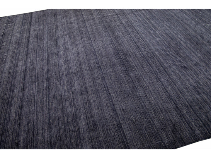Modern Gabbeh Wool Rug 9 X 12