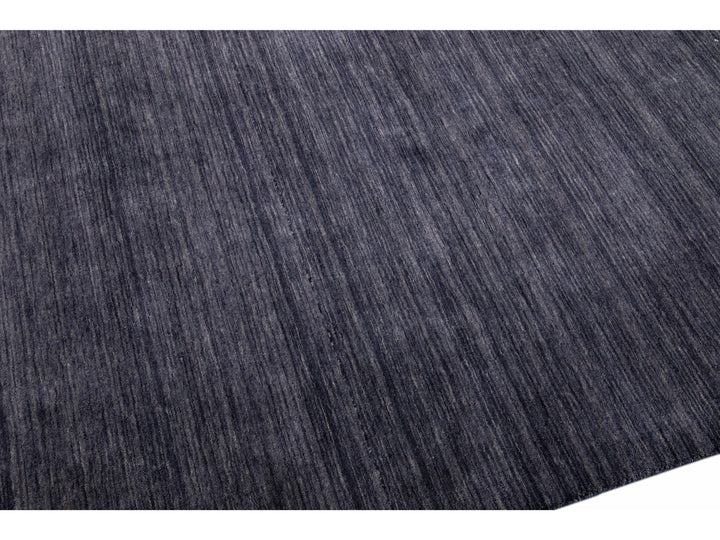 Modern Gabbeh Wool Rug 9 X 12