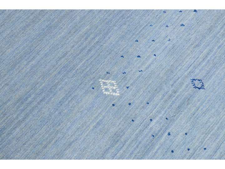 Modern Gabbeh Wool Rug 9 X 12