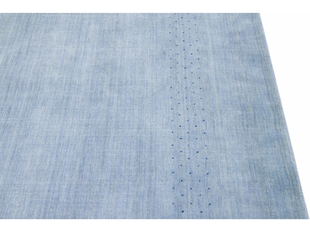 Modern Gabbeh Wool Rug 9 X 12
