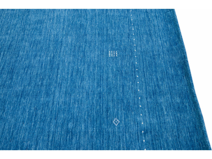 Modern Gabbeh Wool Rug 9 X 12