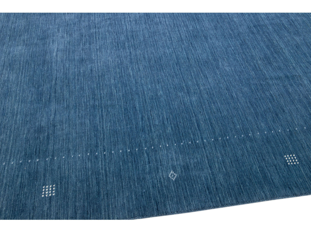 Modern Gabbeh Wool Rug 12 X 15