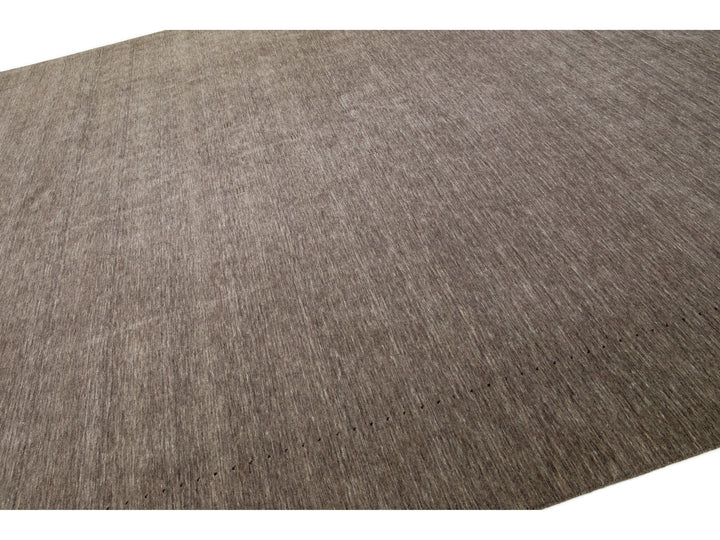 Modern Gabbeh Wool Rug 12 X 15